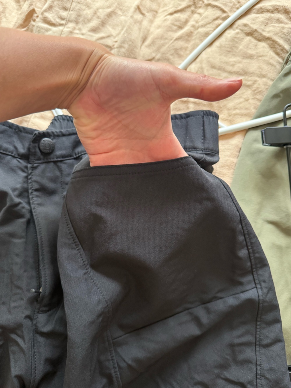 L.L. Bean Women's Black Bike/Active Shorts - Picture 2 of 9